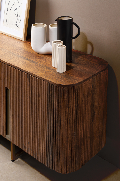 Vaza VAR, Alb, Compozit, 19.5x8.5x21 cm [2]