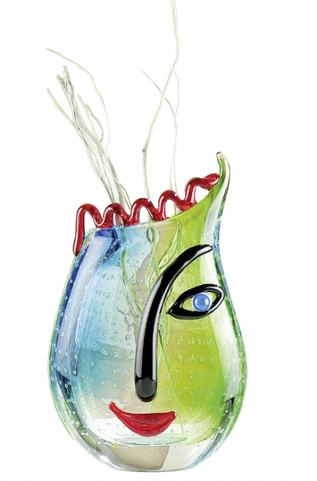 Vaza VERO, sticla, 17x9x28 cm [2]