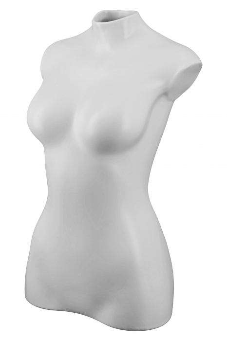 Vaza White Lady, Ceramica, Alb, 14x25x10.5 cm [3]
