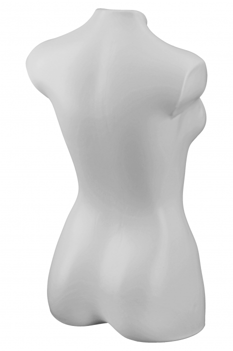 Vaza White Lady, Ceramica, Alb, 14x25x10.5 cm [2]