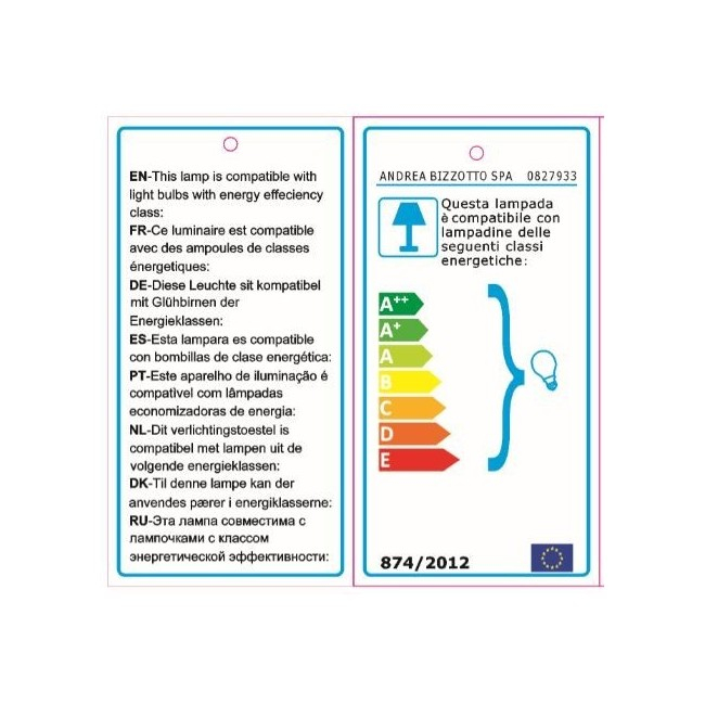 Veioza ATLAS, rattan, alb, 24x36cm [3]