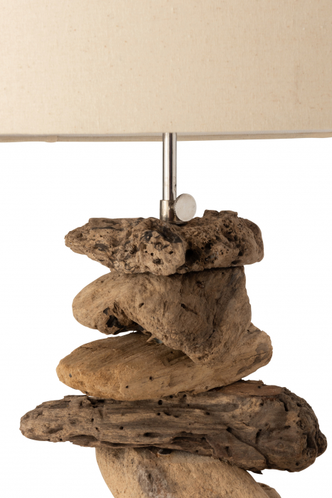 Veioza Driftwood, Lemn, Natural, 33x34x63.5 cm [4]