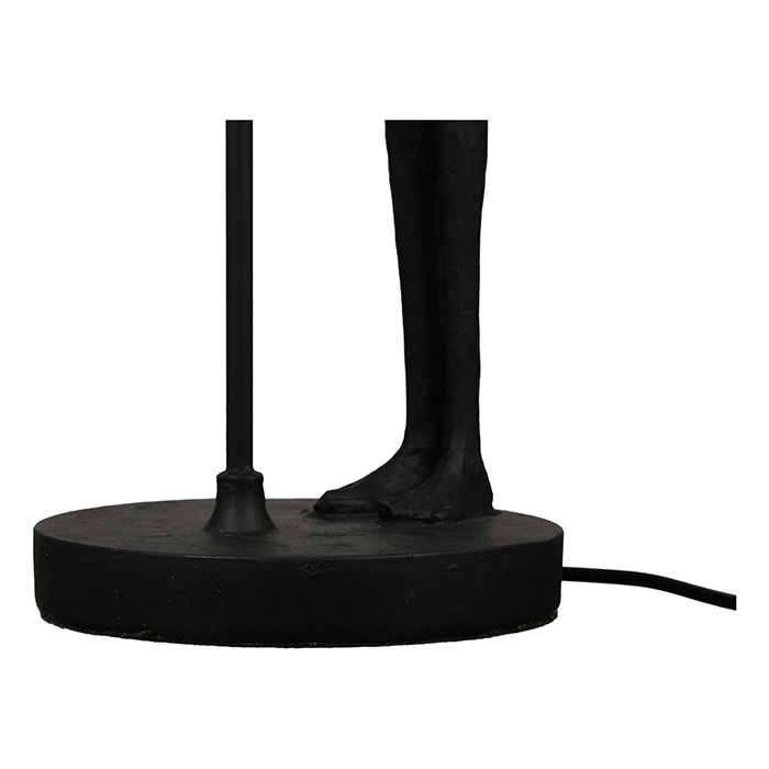 Veioza Lady, rasina/panza, argintiu/negru, 61x25.5 cm [4]