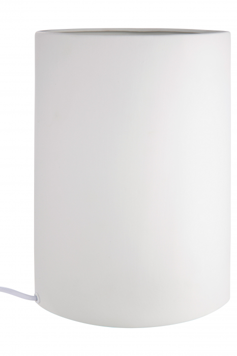 Veioza Modern, Portelan, Alb, 18x28x10.5 cm [4]