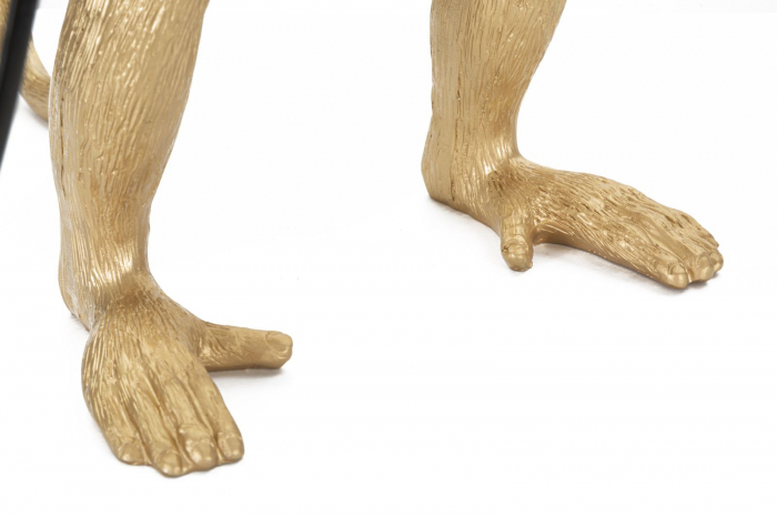 Veioză, Monkey, Auriu, Cm Ø 26X34X55 [7]