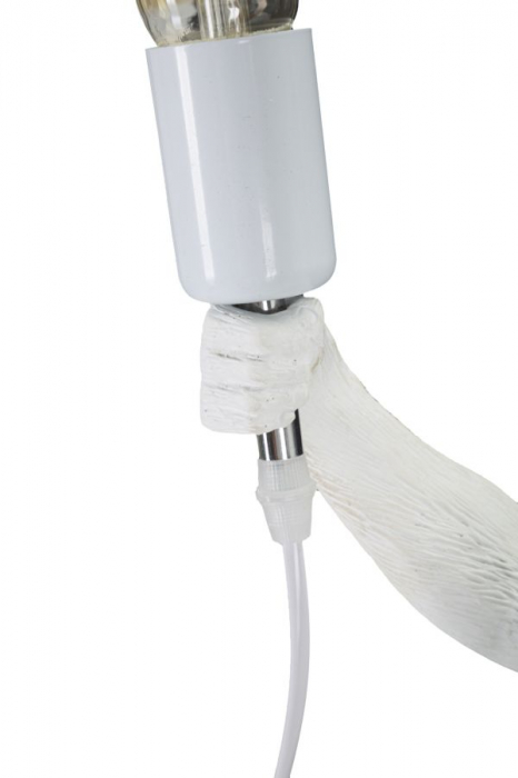 Veioză, Monkey, White, Cm Ø 26X34X55 [5]