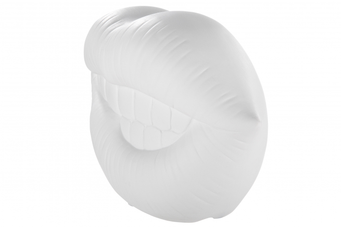 Veioza Mouth, Portelan, Alb, 29.5x17x13 cm [3]