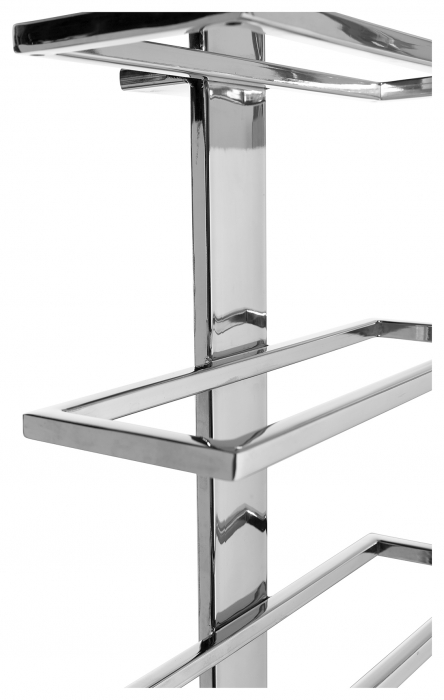 VINOLO, Suport pentru vin de podea, pentru 12 sticle, nichel, H.140, L.30, W.20 [4]