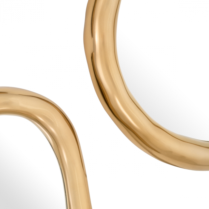 Viterbo, set de 3 oglinzi cu finisaj auriu [6]