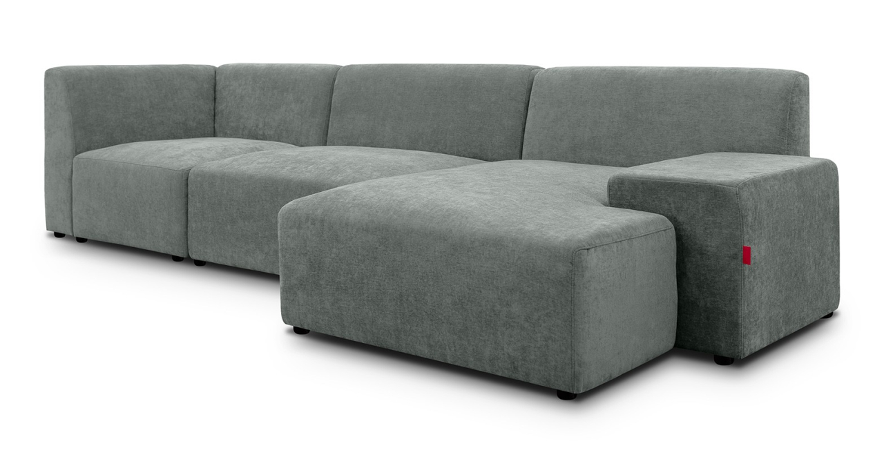 Zen canapea fixa de 3 locuri L - sezlong dreapta [2]