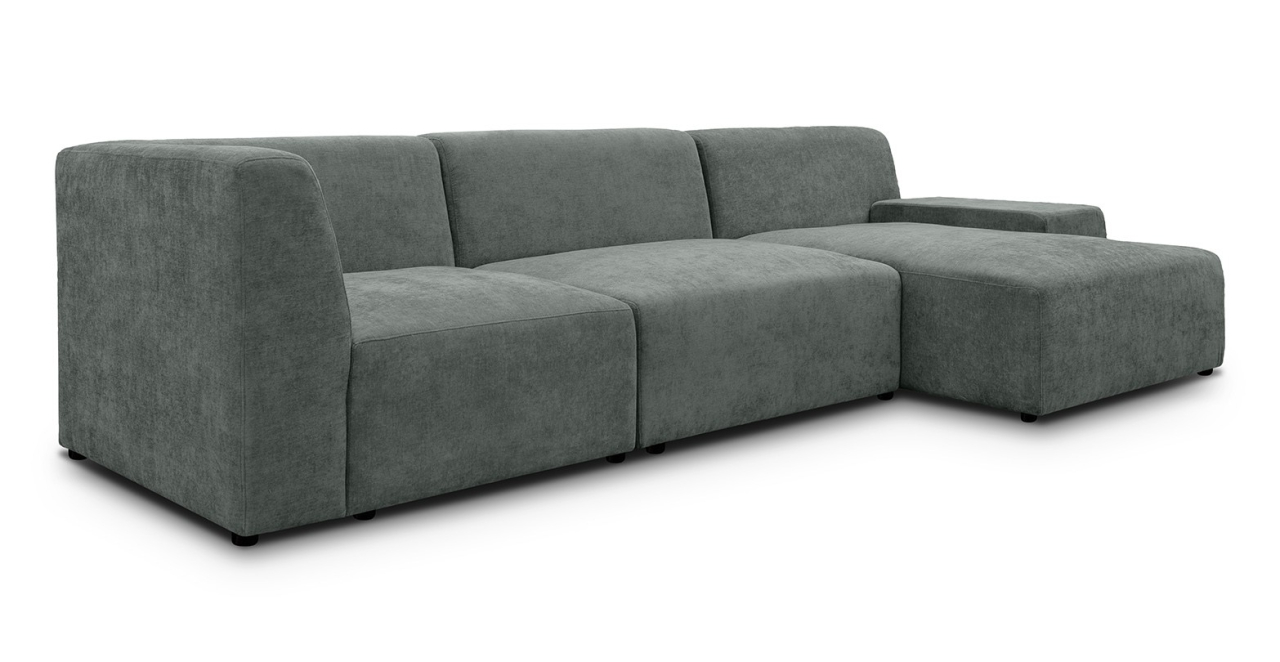 Zen canapea fixa de 3 locuri L - sezlong dreapta [3]