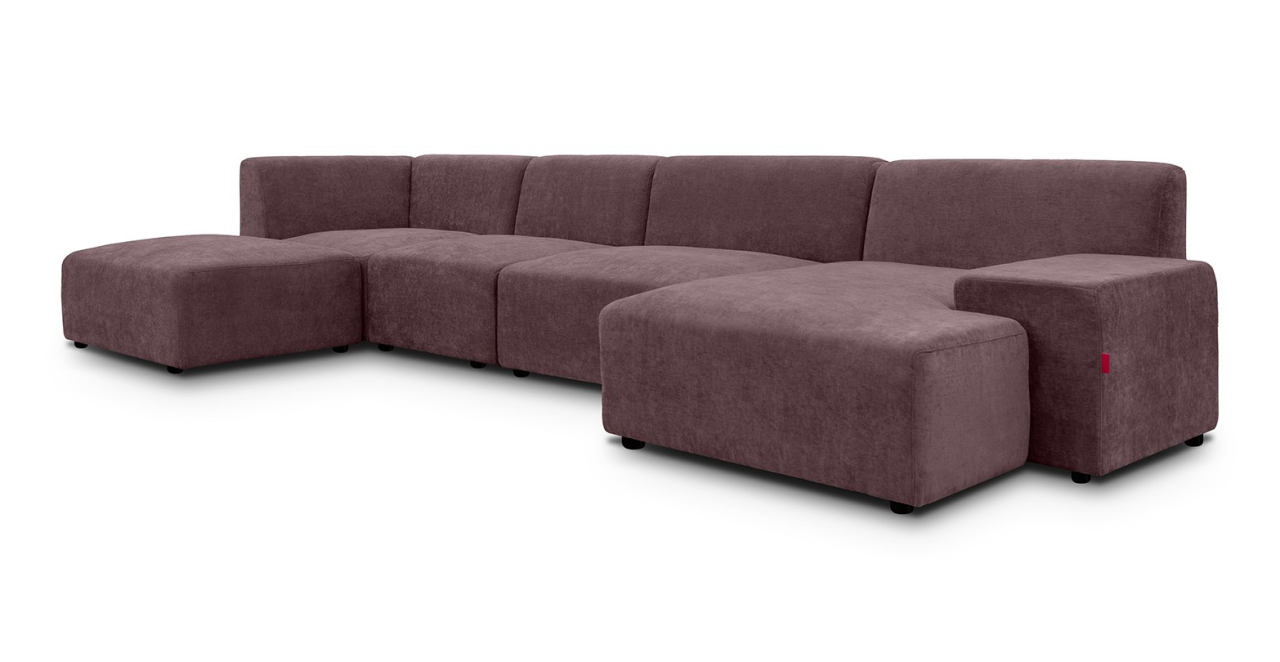 Zen coltar fix de 4 locuri - sezlong dreapta [2]