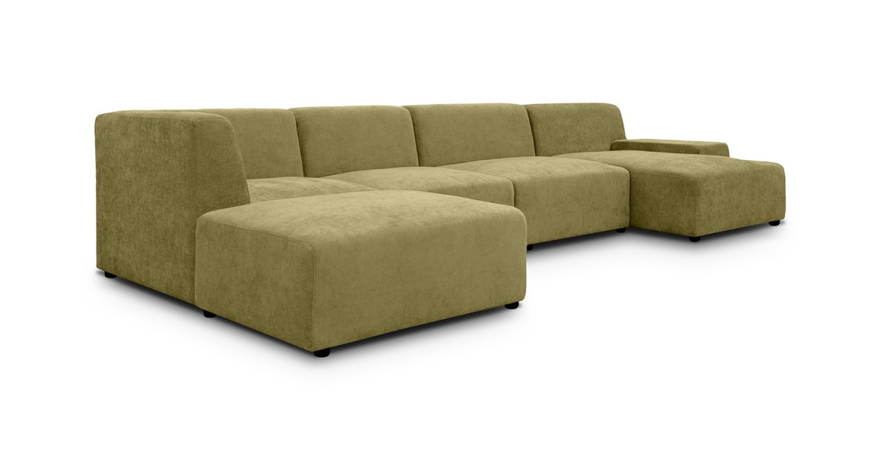 Zen coltar fix de 4 locuri - sezlong dreapta [3]