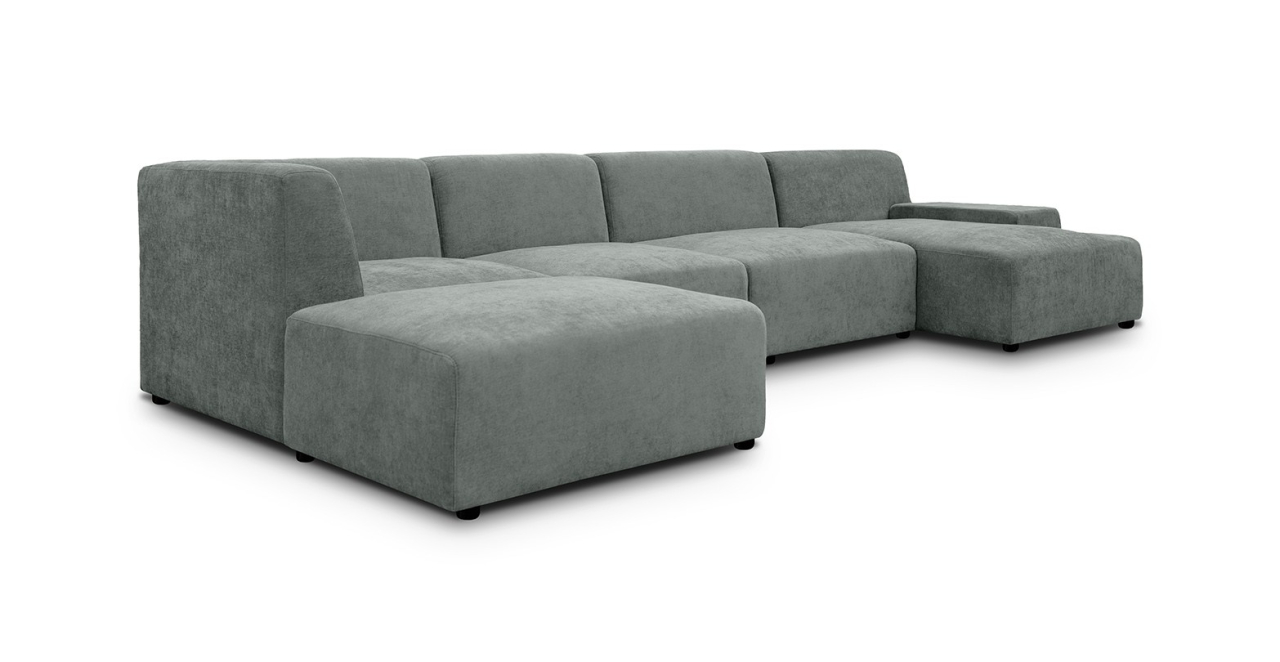 Zen coltar fix de 4 locuri - sezlong dreapta [3]