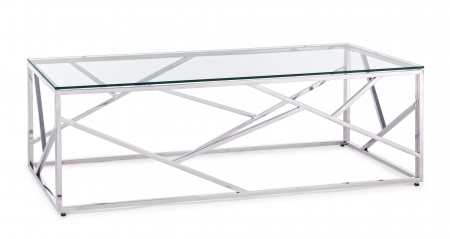 Masute - Masuta Rayan, argintie, 120x60x40