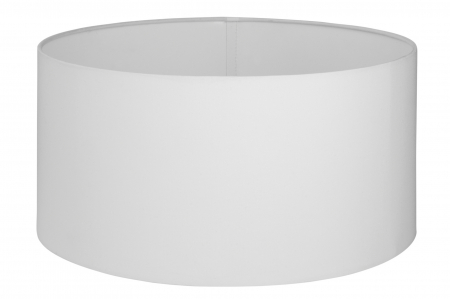 Abajur - Abajur Ez, PVC/Poliester, Alb, 50x50x48 cm