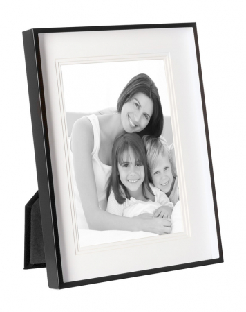 Rame foto - ALEXIS, Rama, aluminiu, negru, pentru dimensiunea imaginii 13x18 cm