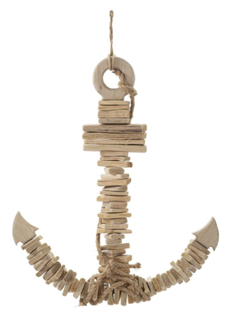 Ancora, suspendat, natur cm 39x7x46