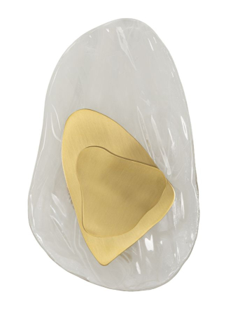 Aplice - Aplica aurie Ocean 21x8x31 cm