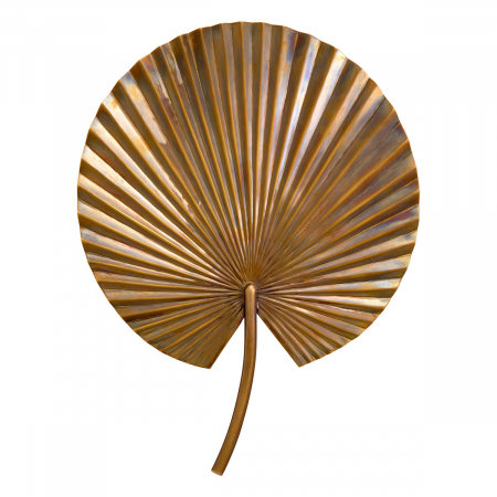 Aplice - Aplică de perete cu finisaj oriental din alama vintage, Dims: W. 30.5 | D. 8.5 | H. 40 (CM)