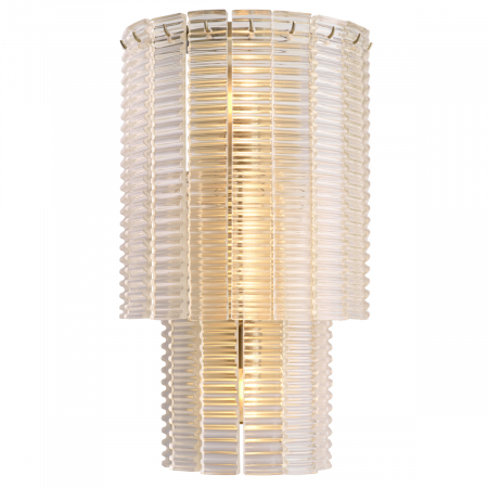 Aplice - Aplică de perete, Imperial alamă cu sticlă transparentă