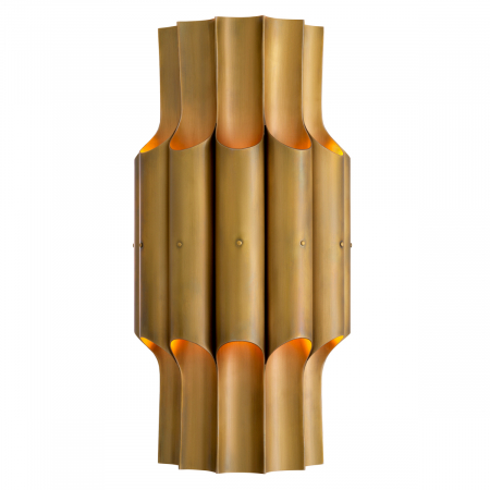 Aplice - Aplică, Quintara cu finisaj vintage alamă, Dimensiuni: W. 25 | D. 17 | H. 48  