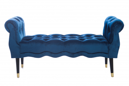 Banchete - Bancheta Viana, albastru, 120x38x60 cm