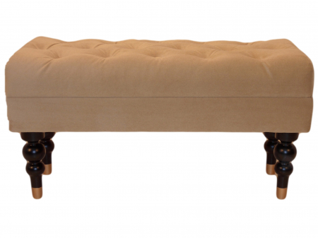 Banchete - Bancheta Diana Classic, Bej, 85x44x30 cm