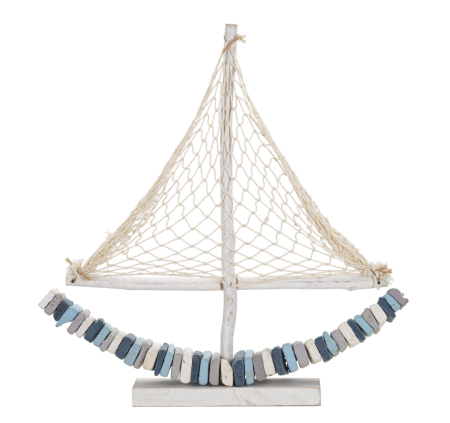 Mare si soare - Barca colorata 45x7x45 cm