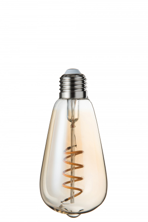 Becuri - Bec E27, Sticla, Transparent, 6x6x13 cm