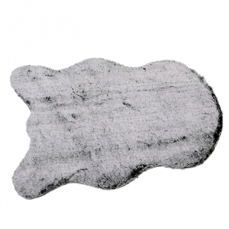 Covoare - Blanita artificiala Icebear, poliester/poliacrilic, gri, 38x55 cm