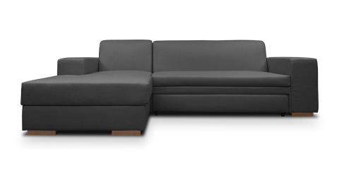 Canapele si coltare extensibile - Bliss coltar extensibil de 3 locuri L - sezlong stanga