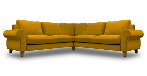 Canapele - Boem coltar fix de 4 locuri