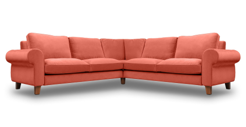 Canapele - Boem coltar fix de 4 locuri