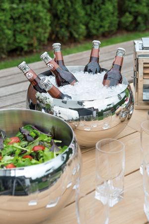 Frapiere - Frapiera Apollo, Otel inoxidabil, Argintiu, 20x30 cm