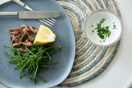 Boluri si castroane - Bol Mango, Lemn, Alb, 10x10x6 cm