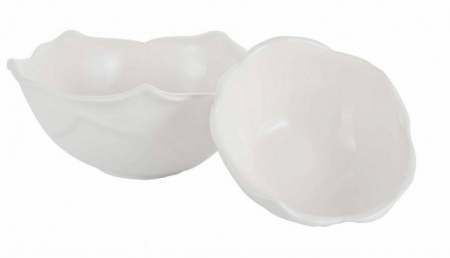 Boluri si castroane - Bol pentru bomboane, ceramica, alb, 26x26x11, 5cm