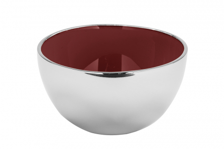 Boluri si castroane - Bol SILA, aluminiu/nichel/email, 4x6.5 cm