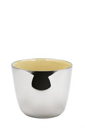 DINING - Bol SILA, aluminiu/nichel/email, 6.5x8 cm