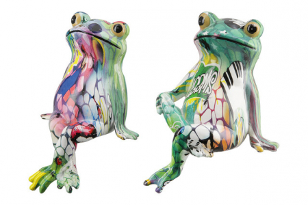 Street art - Broască din rasina Street Art Set 2