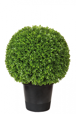 Plante artificiale si uscate - Buchet cu ghiveci BUCHSKUGEL, plastic , 40 x 52 cm, Fink