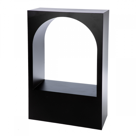 Bufete si dulapuri - Bufet, dreptunghiulară, Memphis, Metal, negru, PU 1, L. 32 cm, L. 120 cm, H. 75 cm