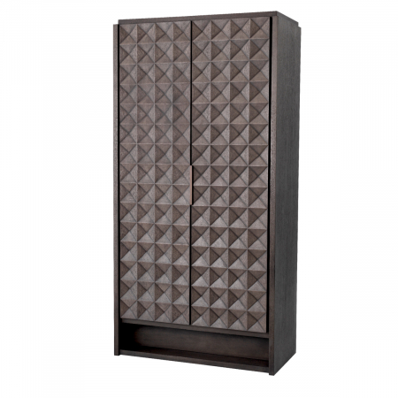 Dulap haine - Cabinet Jane, mocha, Dims: W. 115 | D. 56 | H. 229 (CM)