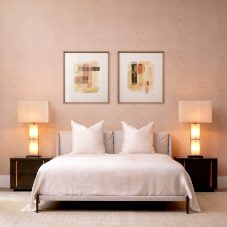 Paturi - Cadru pat Gonzales natur, Dims: W. 187 | D. 245 | H. 93 (CM)