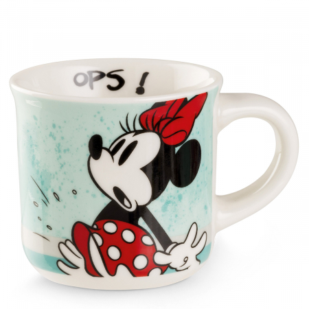 Cani si cesti - Cana espresso, Minnie I am, Porțelan, verde, PU 12, H. 5,5 cm, D. 5,5 cm