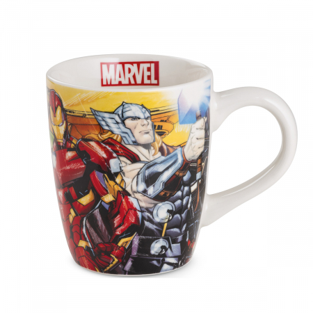 Cani si cesti - Cana, Marvel - Avengers, Porțelan, multicolor, PU 3, H. 12,5 cm, D. 10,5 cm