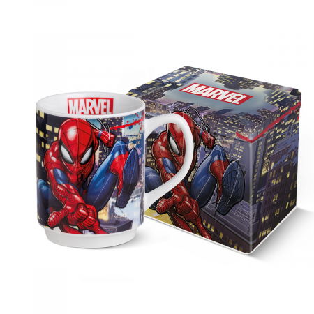 Cani si cesti - Cana, Marvel - Spider-Man, Porțelan, multicolor, PU 3, H. 10 cm, D. 8 cm