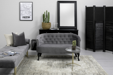 Canapele - Canapea Mada, Gri, 140x74x68 cm