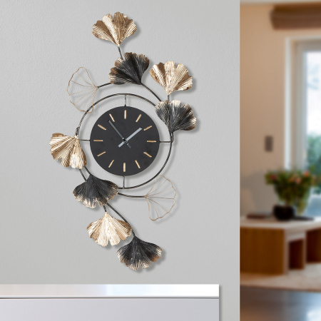 Ceasuri - Ceas de perete, Ginkgo, 3 x 43 x 75 cm