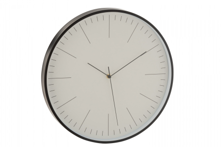 Ceasuri - Ceas Gerbert, Aluminiu, Alb/Negru, 41x5x40 cm